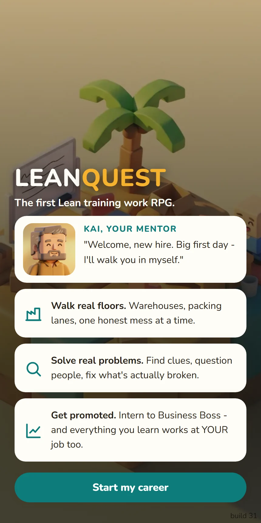 Kai walks you in on day one