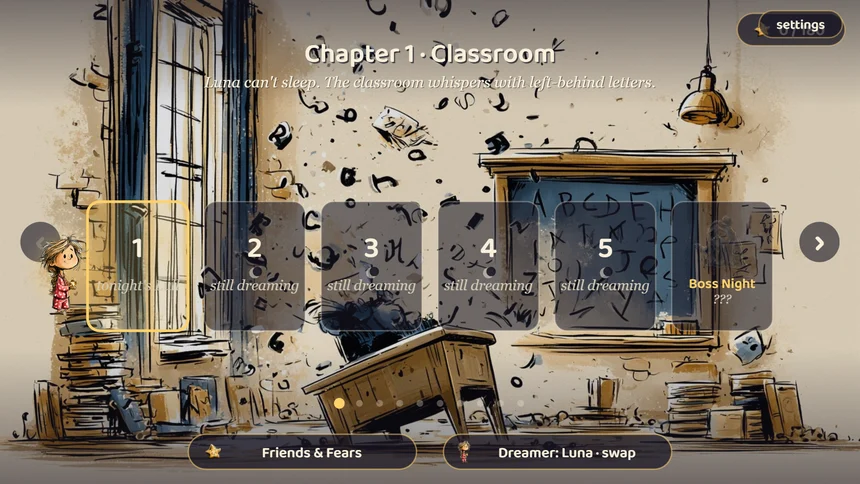 Chapter one, the classroom